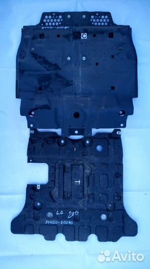 Toyota Land Cruiser 200 защита двигателя