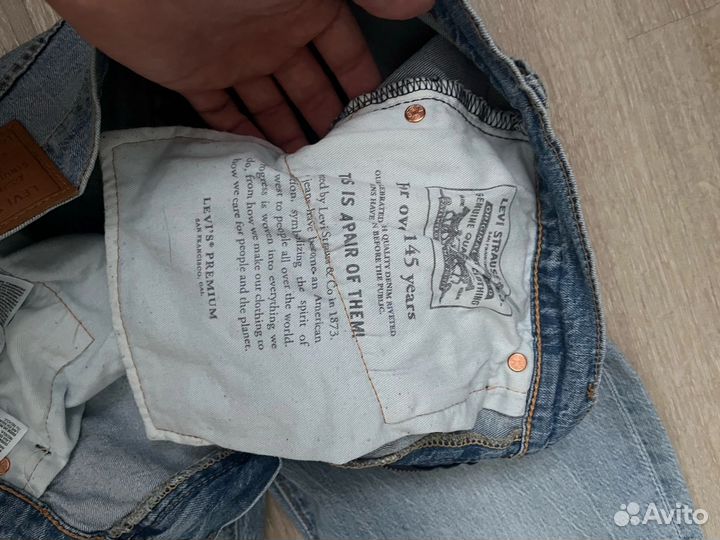 Джинсы Levi's 512 W31L34