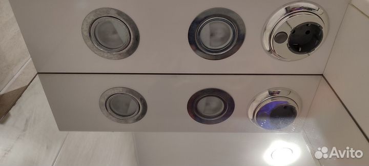 Тумба для ванной зеркало с подсветкой