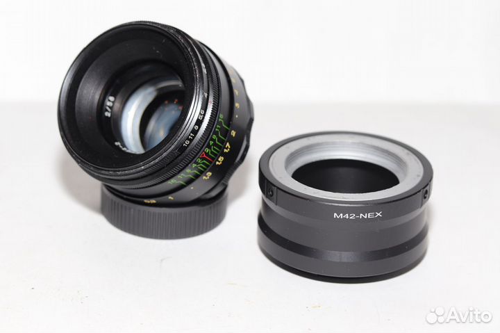 Гелиос 44 - 2+ переходник на Sony