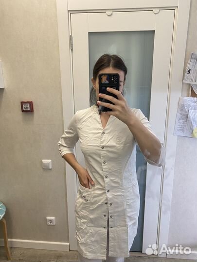 Медицинский халат женский 46