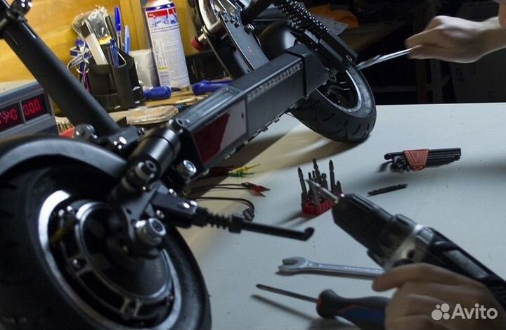 Ремонт электросамокатов и гироскутеров