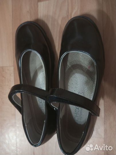 Туфли для девочки школьные 36 размер