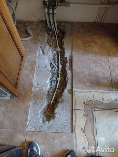 Поиск и устранение протечек.Промывка отопления