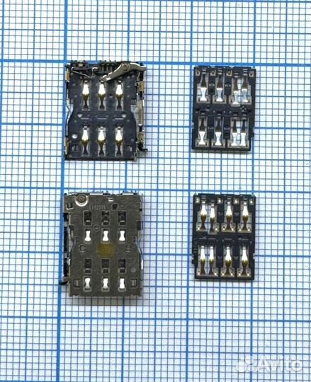 Коннектор Sim карты для Huawei Honor Mate 20 Pro