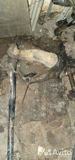 Рулевой редуктор хёндай Каунти, троса кпп