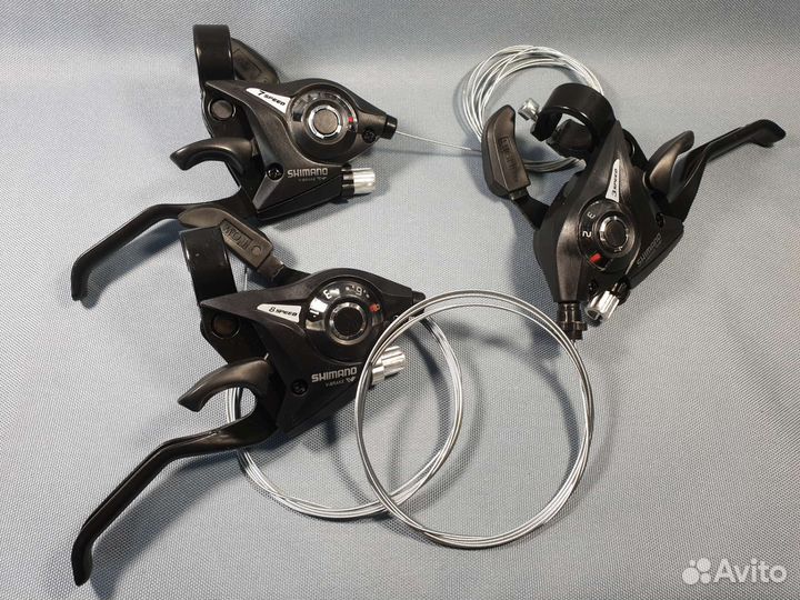 Манетка Shimano 3х7 3х8 и 3; 7; 8 ск. (replica)