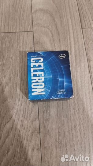 Процессор intel celeron g3930 box