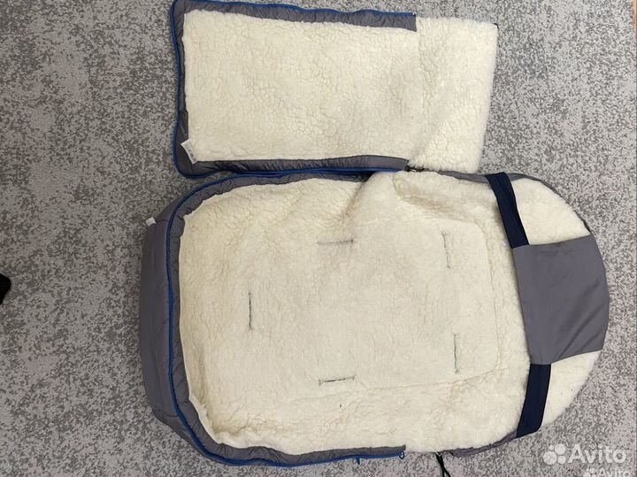 Зимний конверт в коляску