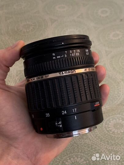 Объектив tamron 17-50 2.8 на кроп canon