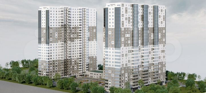 1-к. квартира, 53,3 м², 7/27 эт.