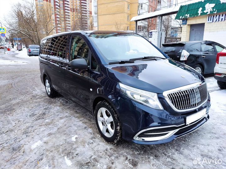 Заказ Такси Минивэна Мерседес V-class VIP taxi