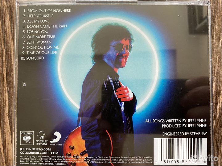 Jeff lynnes ELO - from OUT OF nowhere - 2019 CD