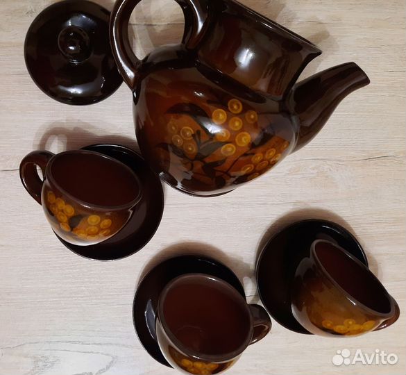 Новый глиняный сервиз