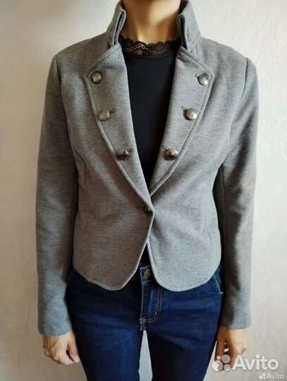 Жакет в гусарском стиле милитари у2к 44 размер