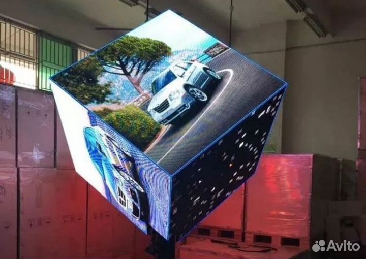 Рекламный экран с бесплатной доставкой