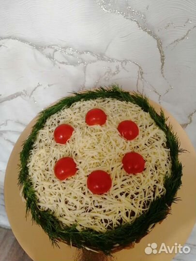 Печёночный торт