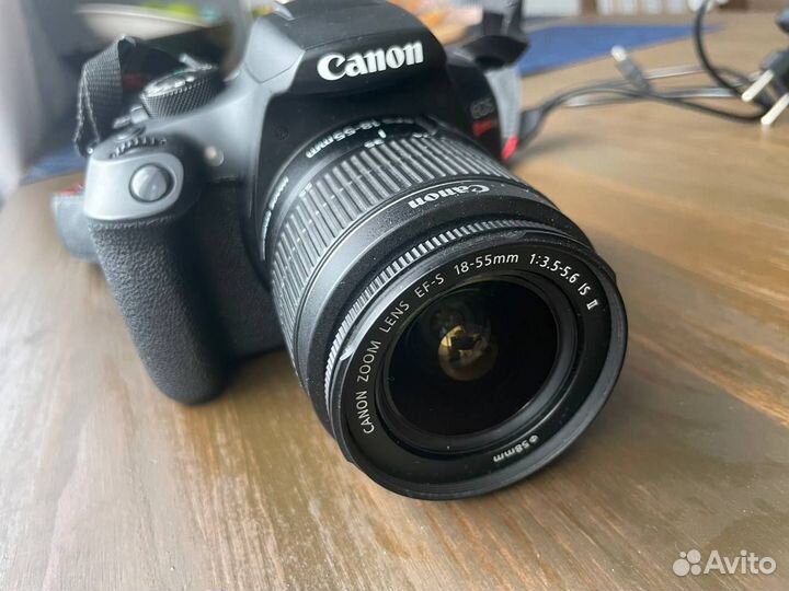 Фотоаппарат Canon 1300d (Rebel T6) kit 18-55 IS II