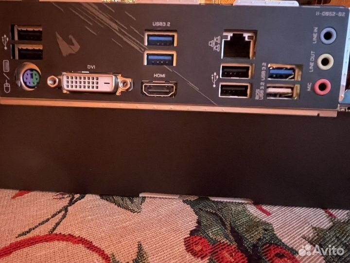 Материнская плата b550m aorus elite на запчасти