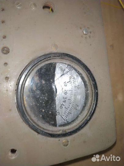 Щиток от какого-то прибора СССР