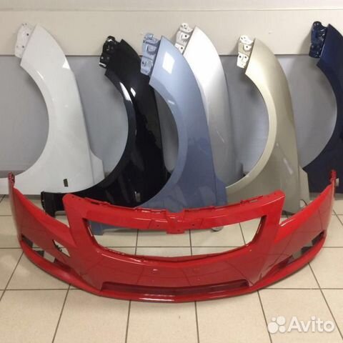 Новый передний бампер Chevrolet Cruze в цвет авто