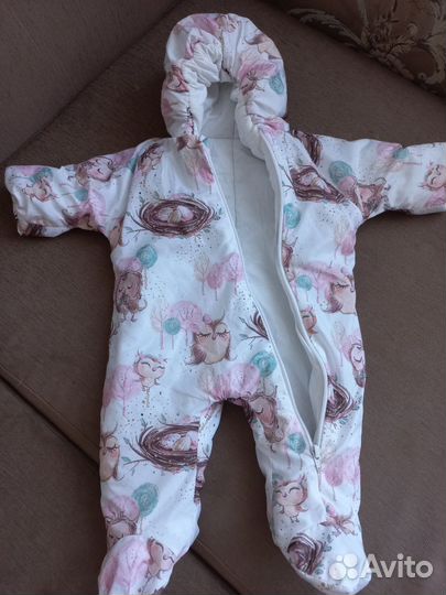 Конверт на выписку зимний для девочки