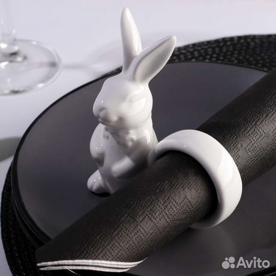 Кольца для салфеток кролики