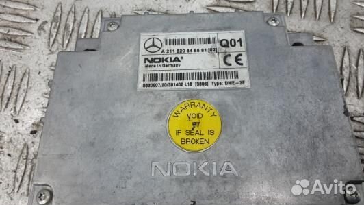 Блок управления телефоном mercedes benz E-class W2
