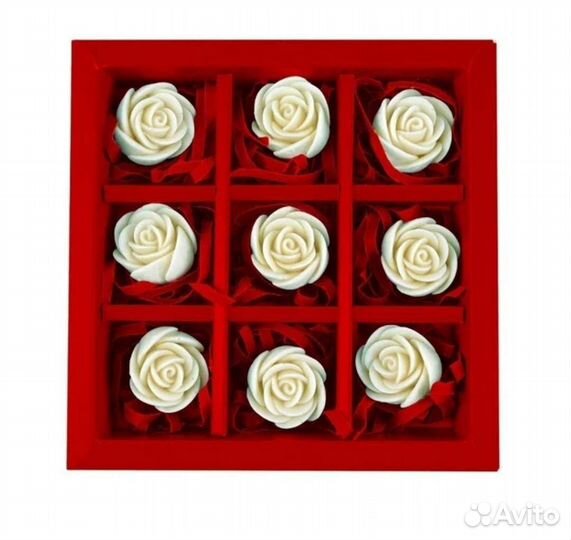 Цветы из шоколада