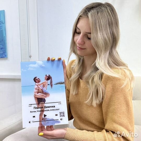 Витраж с фото / Подарок