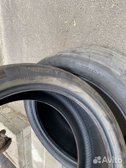 Continental PremiumContact 6 SSR 275/40 R21 и 315/35 R21 111Y