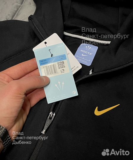 Nike tech fleece nocta зип худи