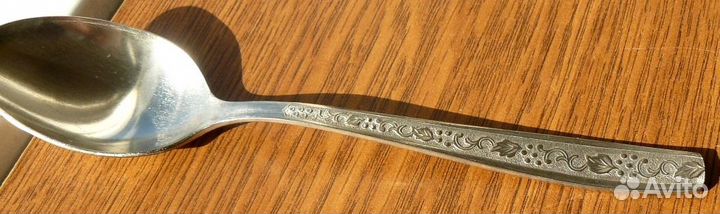 Столовые ложки/вилки/чайные ложки нержавейка 12 шт