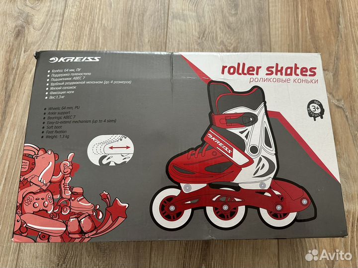 Роликовые коньки детские
