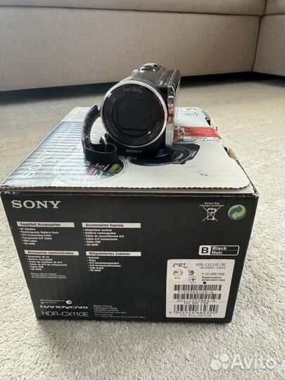Видеокамера sony handycam