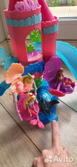 Подводный замок Барби 2 русалочки Mattel Х9180