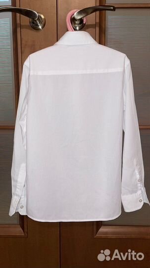 Рубашка белая Button Blue, р.128