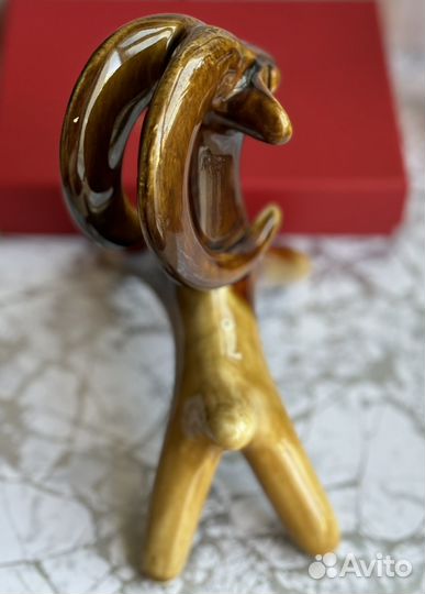 Статуэтка дивные звери керамика Васильков СССР