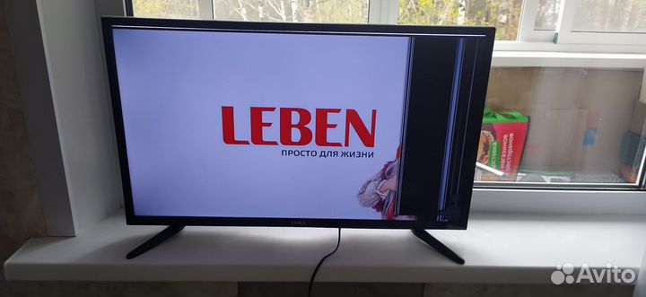Телевизор leben 32 дюйма LE-LED32R282T2