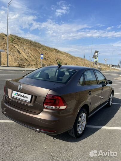 Volkswagen Polo 1.6 AT, 2017, 86 600 км