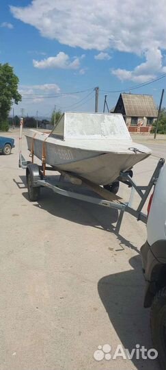 Лодка Ока-4 с Ямаха 30 алюминька