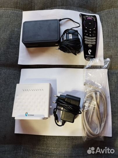 TV приставка + wifi роутер Ростелеком