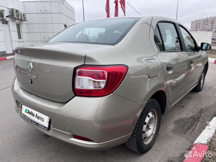 Renault Logan 1.6 МТ, 2016, 67 664 км