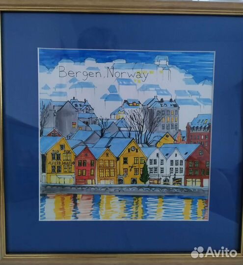 Картины акварель