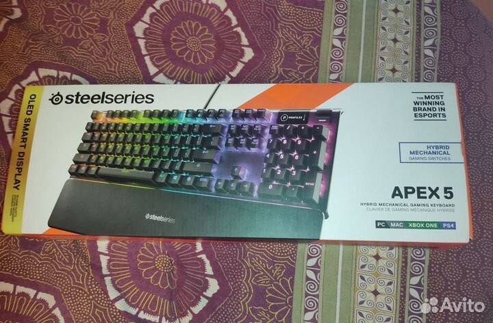Новая игровая клавиатура SteelSeries Apex 5