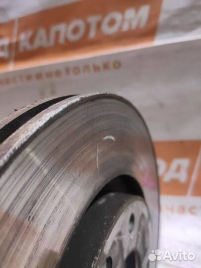 Диск тормозной передний Peugeot 207 рест. 2010