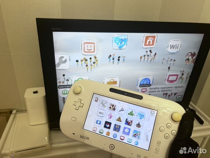 Nintendo Wii U прошитая 32+64Gb в коробке