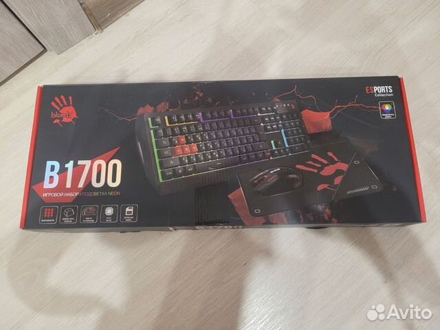 Игровая клавиатура и мышь Bloody B1700 объявление продам