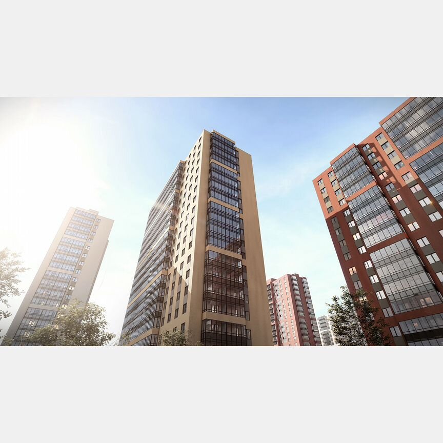 1-к. квартира, 33,1 м², 17/17 эт.