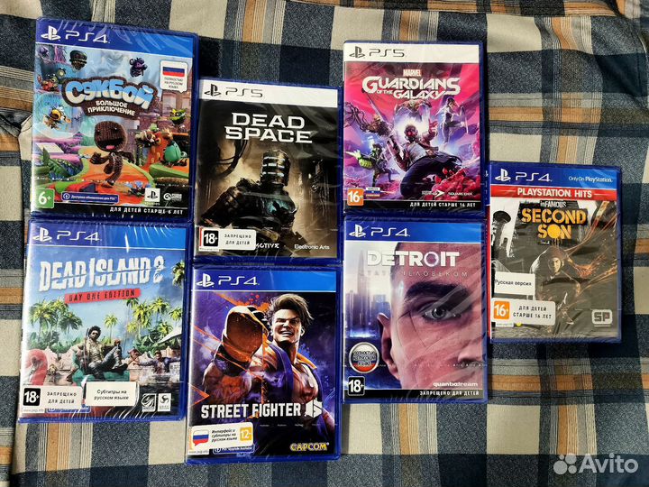 PlayStation games (игры PS4 / PS5)